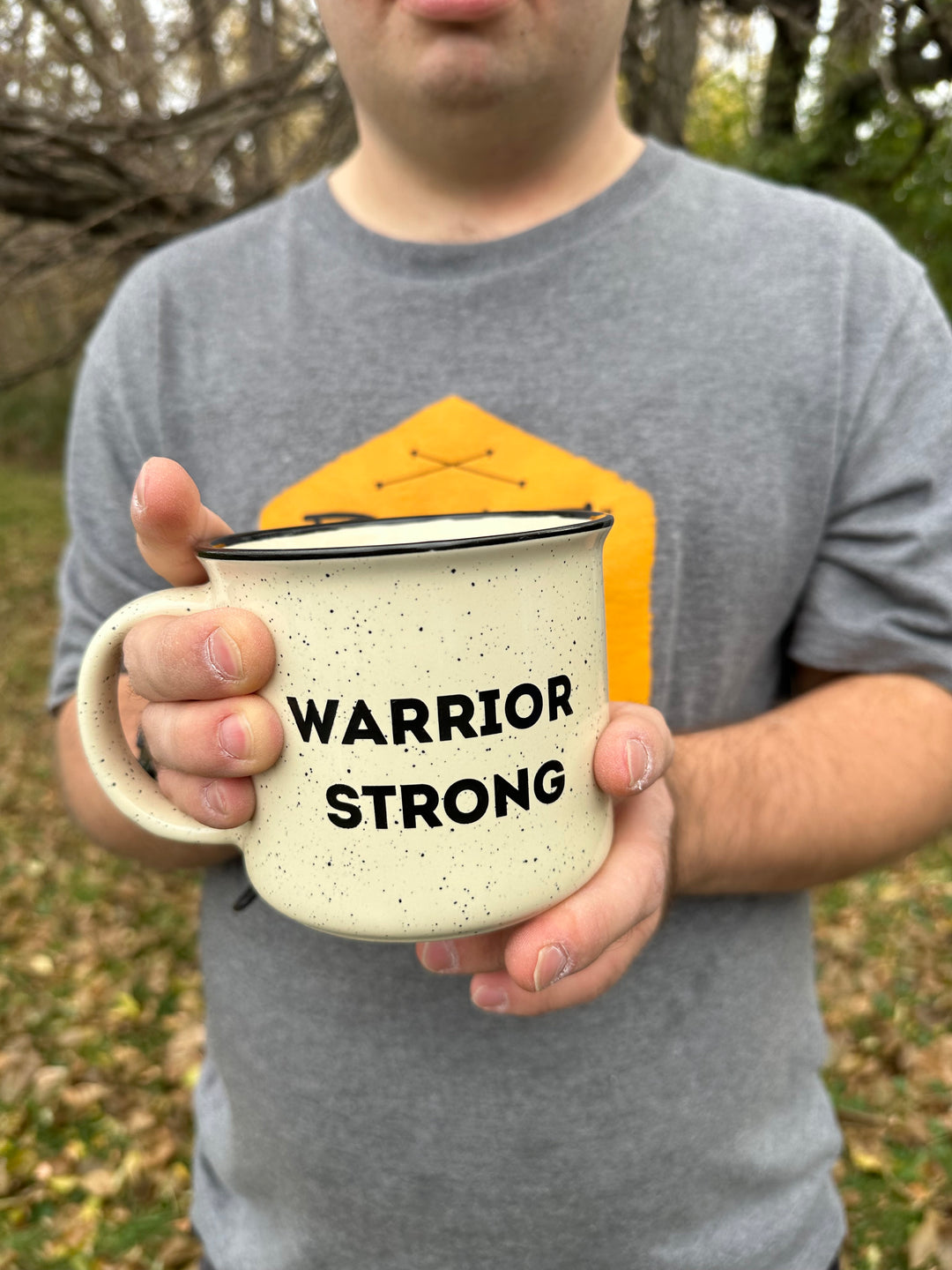 Warrior Strong Mug, 15 oz