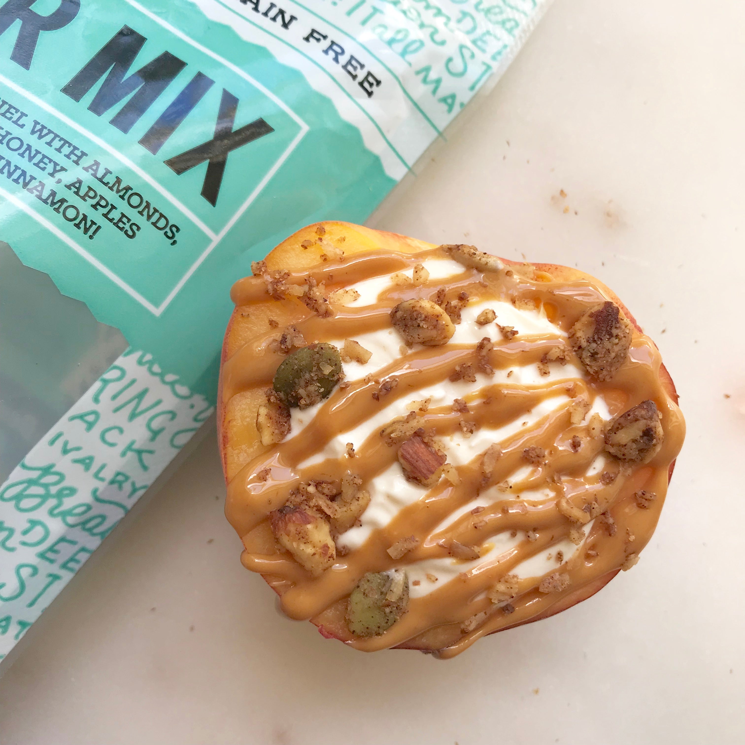 Roasted Peach Recipe by Danielle Liu - BeeFree Gluten-Free Bakery