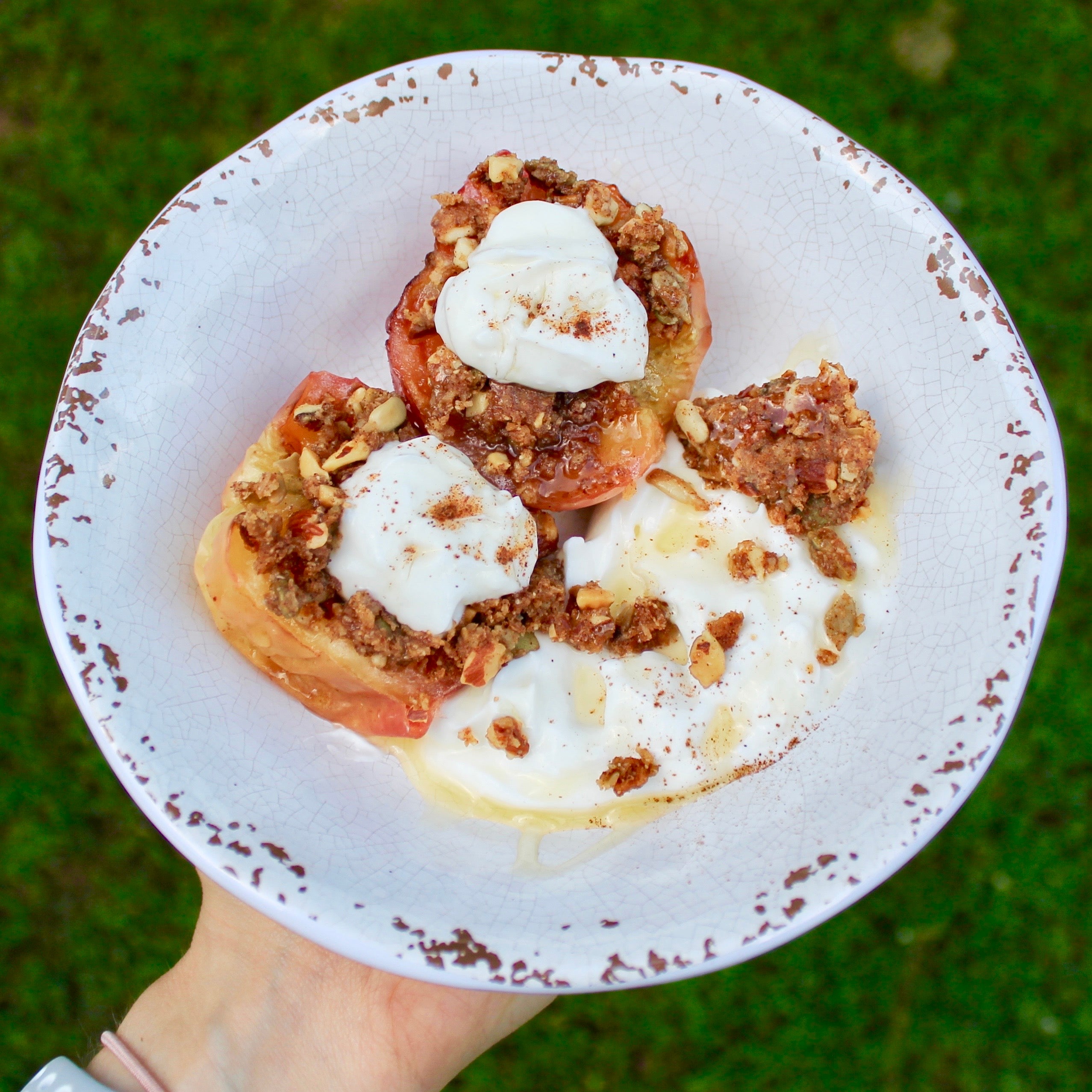 Easy and Healthier Loaded Baked Apples - BeeFree Gluten-Free Bakery