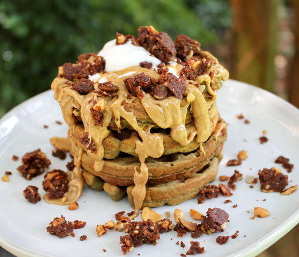 Best Homemade Chocolate Protein Waffles