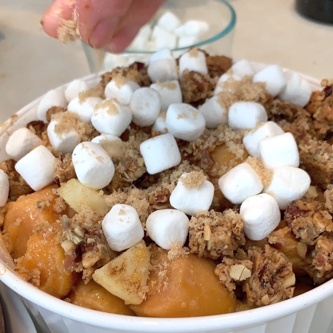 Gluten Free Sweet Potato Casserole - BeeFree Gluten-Free Bakery