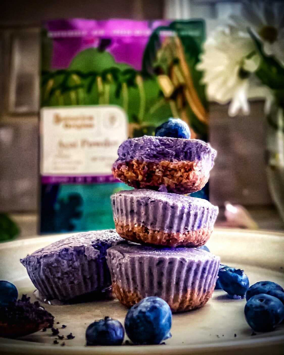 Creamy Blueberry Acai Cups Recipe - BeeFree Gluten-Free Bakery