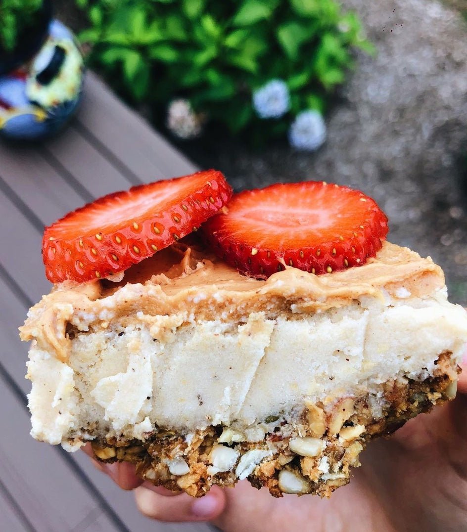 Nut Butter & Banana Berry Bars - BeeFree Gluten-Free Bakery