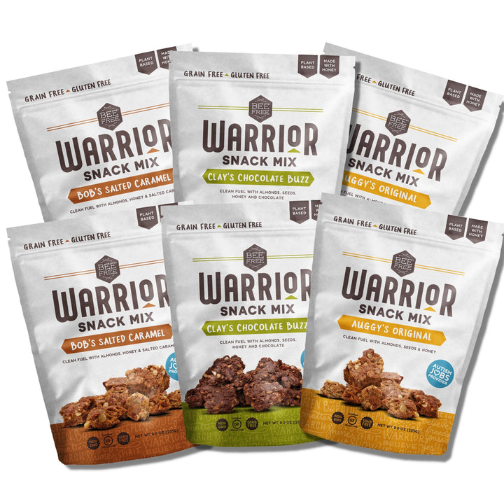 Assorted Flavors - Option A (9oz, pack of 6) - BeeFree Gluten-Free Bakery