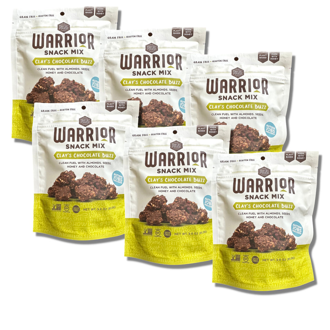 Clay's Chocolate Buzz (3oz, pack of 6) - BeeFree Gluten-Free Bakery