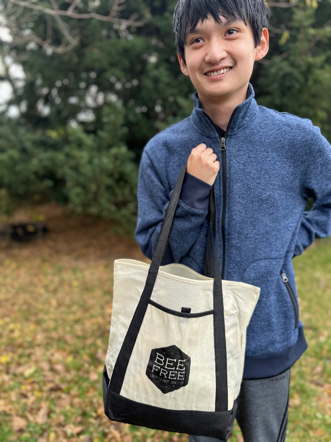 BeeFree Tote Bag