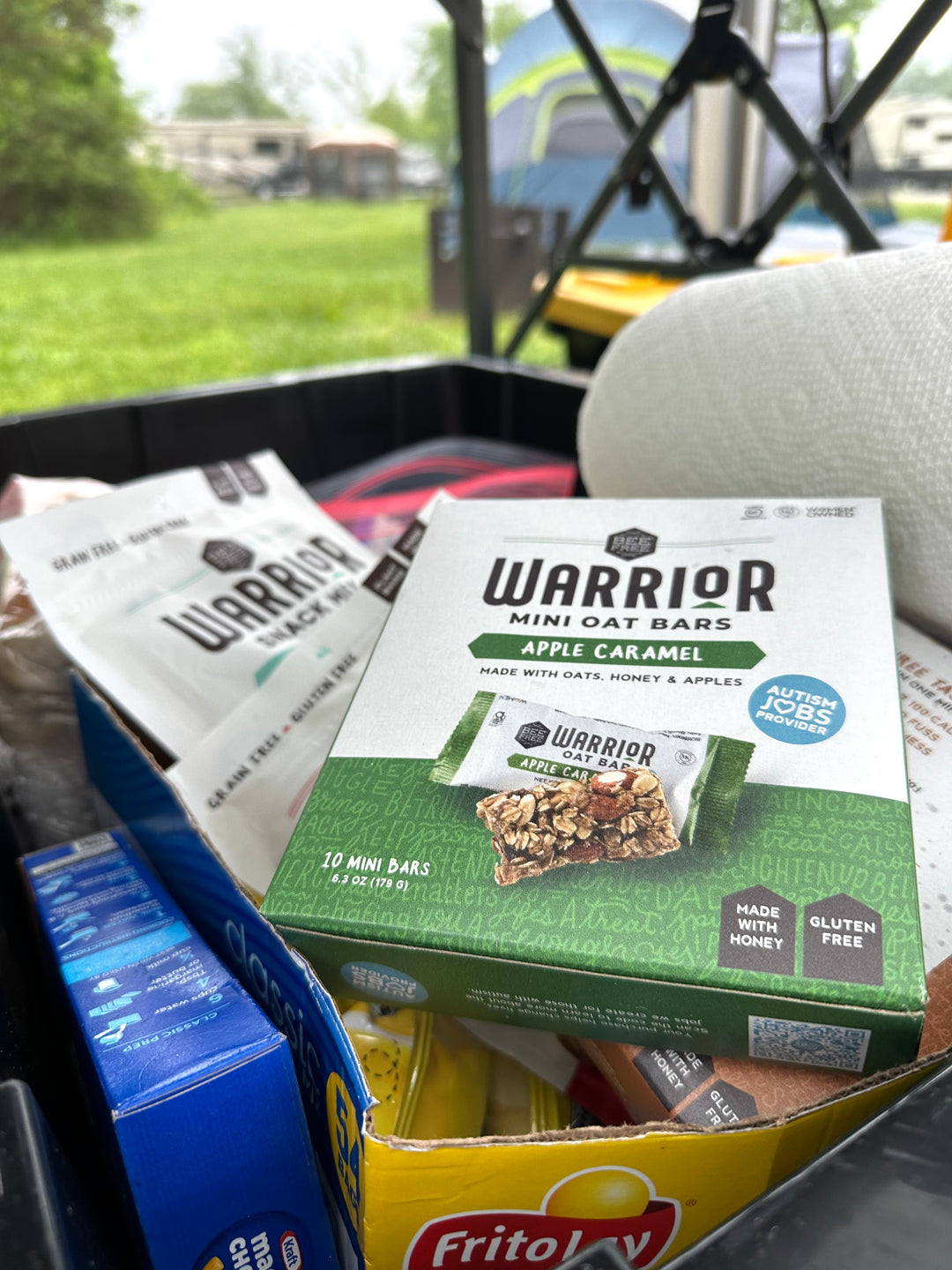 Mini Warrior Oat Bar- Apple Caramel (pack of 10) - BeeFree Gluten-Free Bakery
