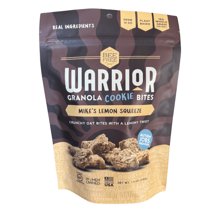 Granola Cookie Bites Mike's Lemon Squeeze (7.5 oz) - BeeFree Gluten - Free Bakery