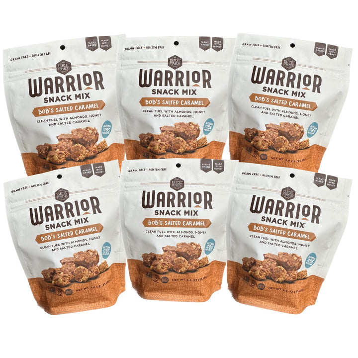 Bob's Salted Caramel Warrior Mix (3oz, pack of 6) - BeeFree Gluten-Free Bakery