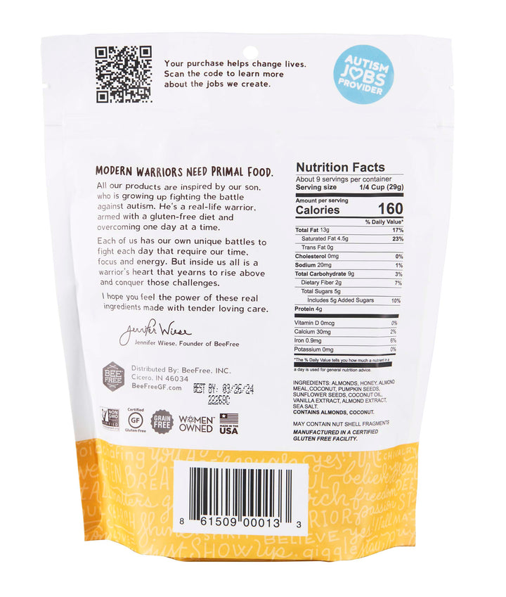 Auggy's Original (9oz) - BeeFree Gluten-Free Bakery