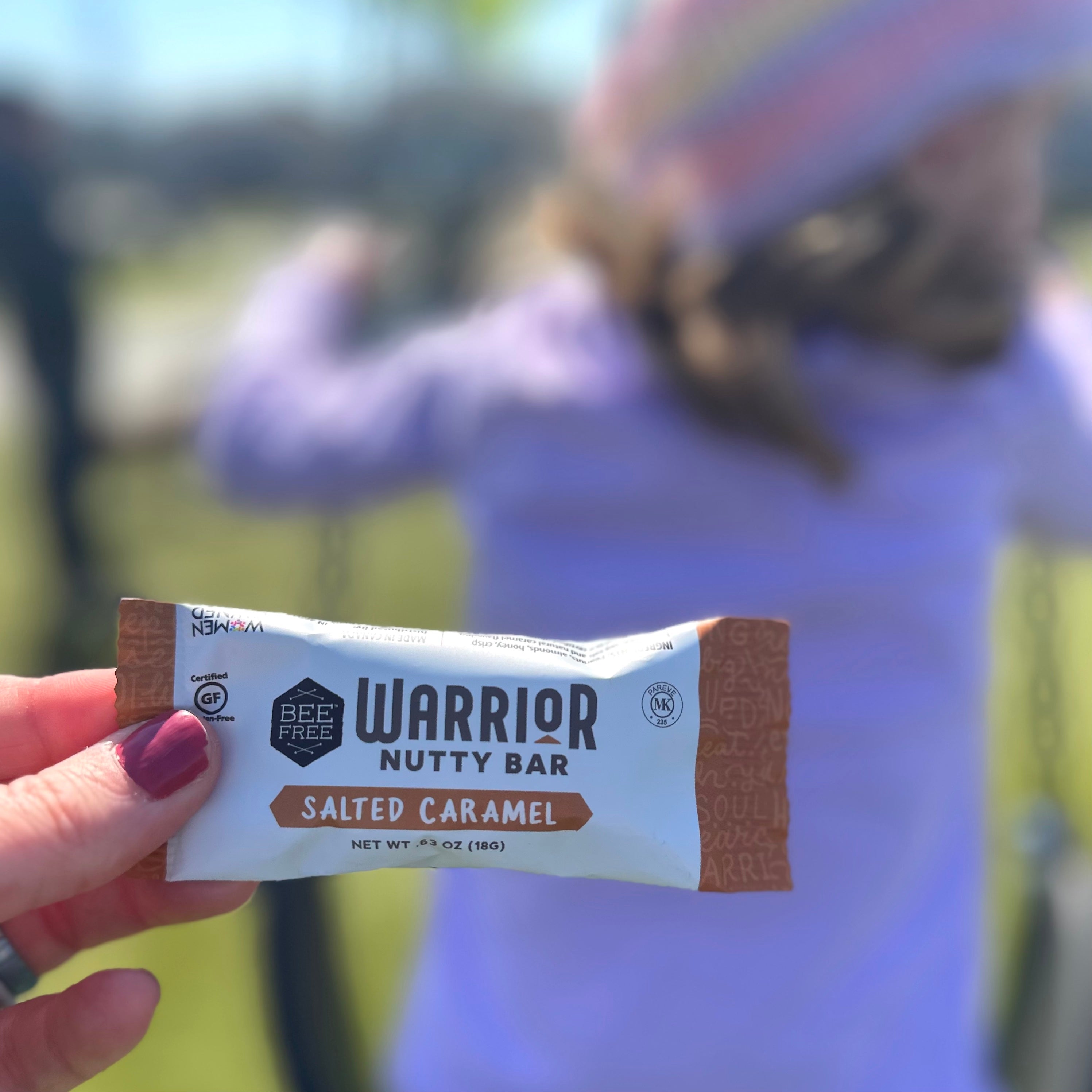Mini Warrior Nutty Bar - Salted Caramel (pack of 12)